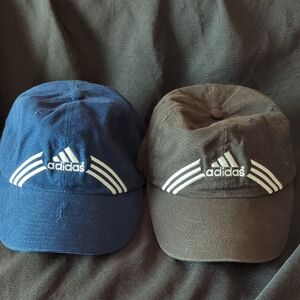 Adidas Women's Navy and Charcoal Caps Adjustable